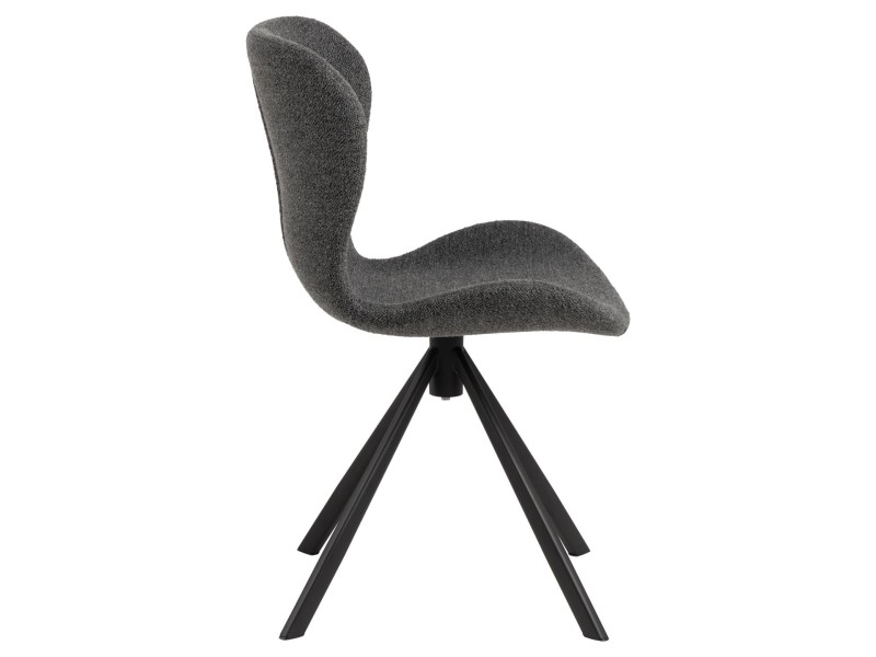 Krzesło obrotowe Batilda antracytowe Monza 130 - ACTONA